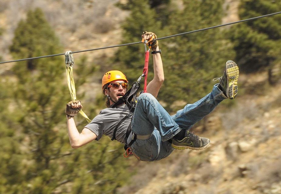 Idaho Springs: Clear Creek Ziplining Experience - Booking Information