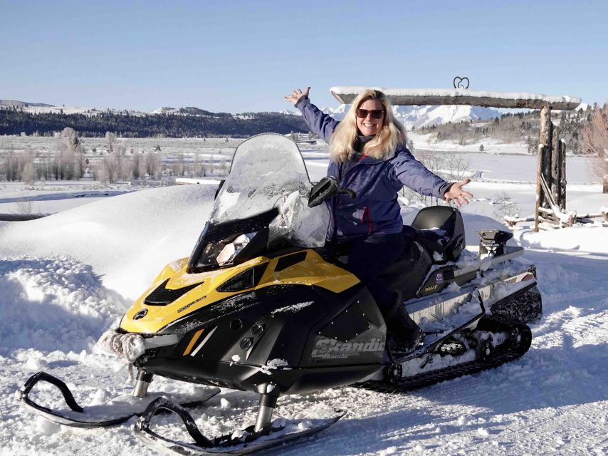 Jackson Hole: Grand Teton Full-Day Snowmobile Tour - Booking Details