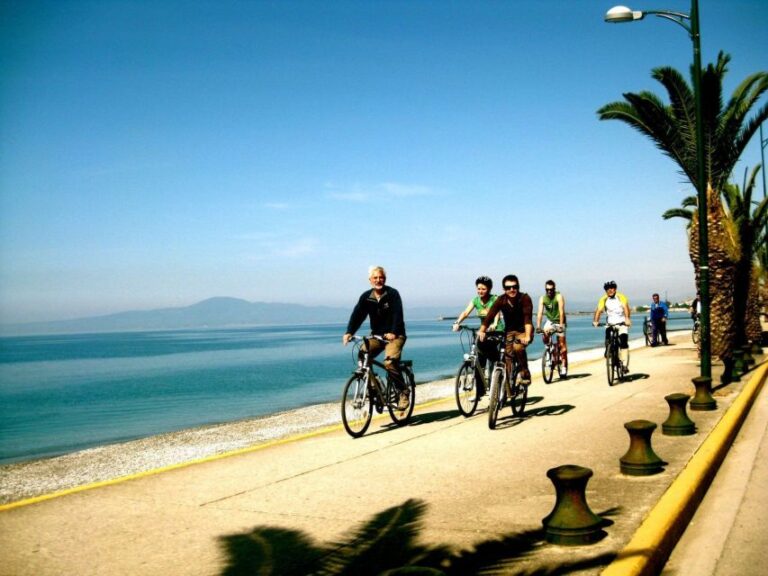 Kalamata: Guided Bike Tour With Drink and Snack