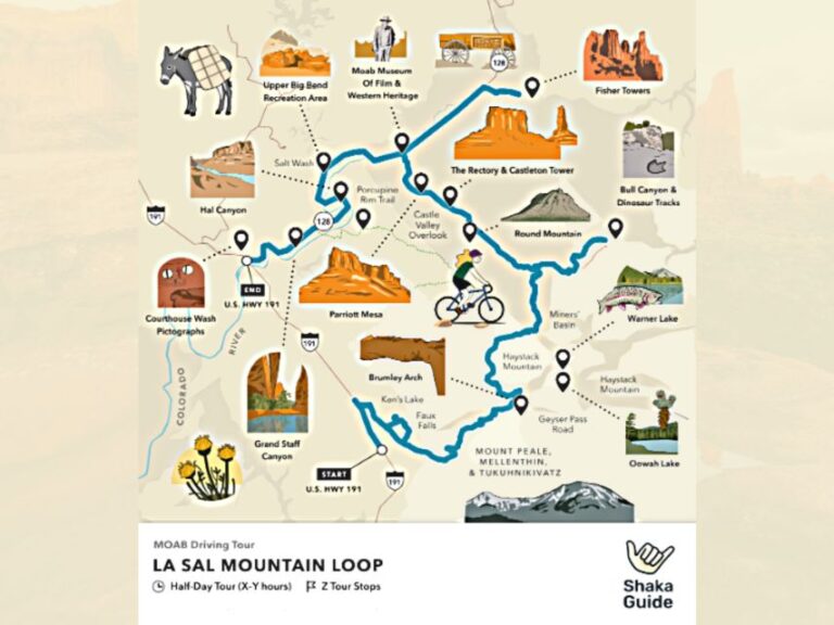La Sal Mountain Loop: Scenic Self-Driving App Tour