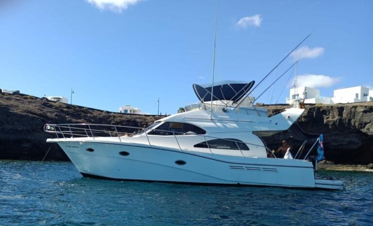 Lanzarote: Private Yacht Boat Trips & Day at Sea