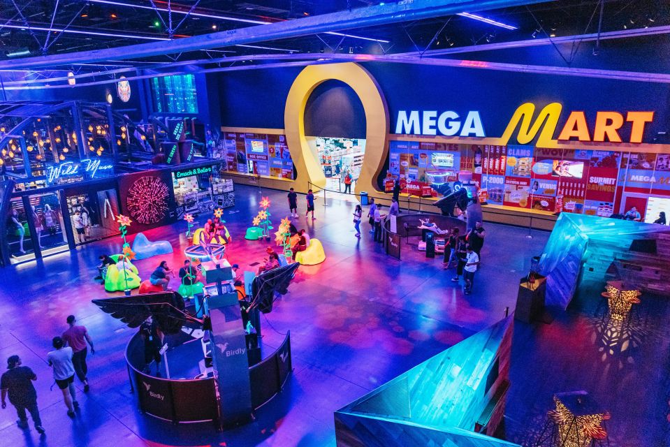 Las Vegas: Meow Wolfs Omega Mart Ticket - Visitor Experience