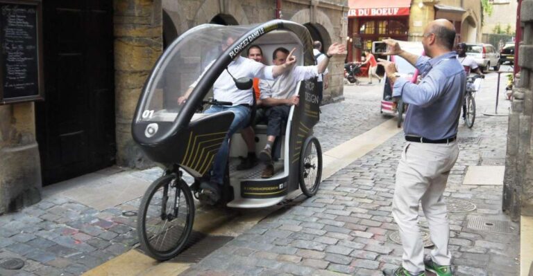 Lyon: 1 or 2-Hour Pedicab Tour