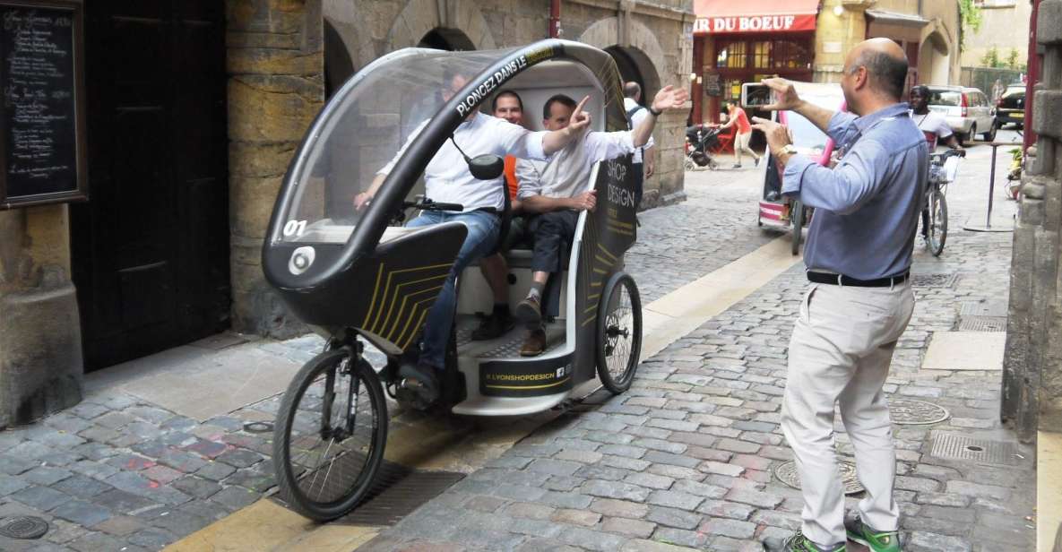 Lyon: 1 or 2-Hour Pedicab Tour - Tour Overview and Details