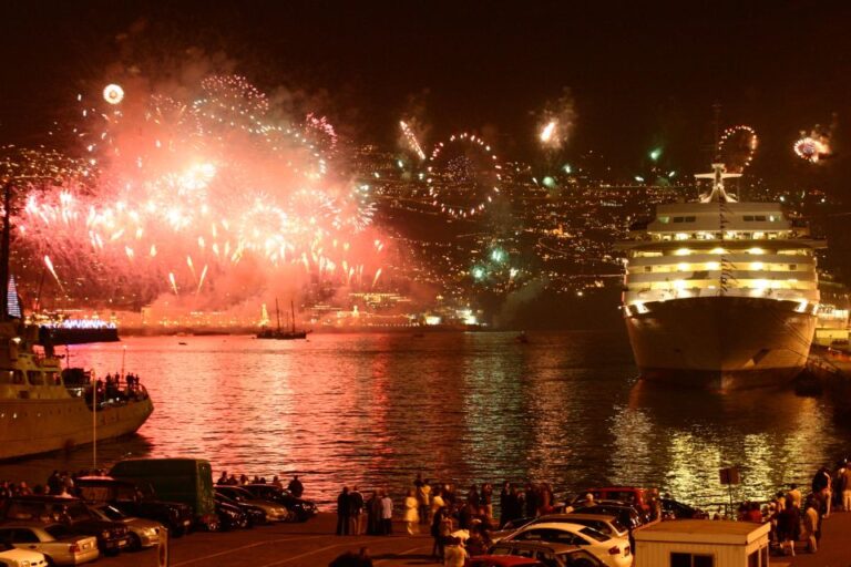 Madeira: New Years Eve Fireworks by Catamaran