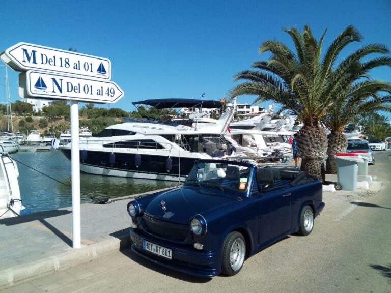 Mallorca: Privat Trabant Cabrio Tour With Craft Beer Tasting