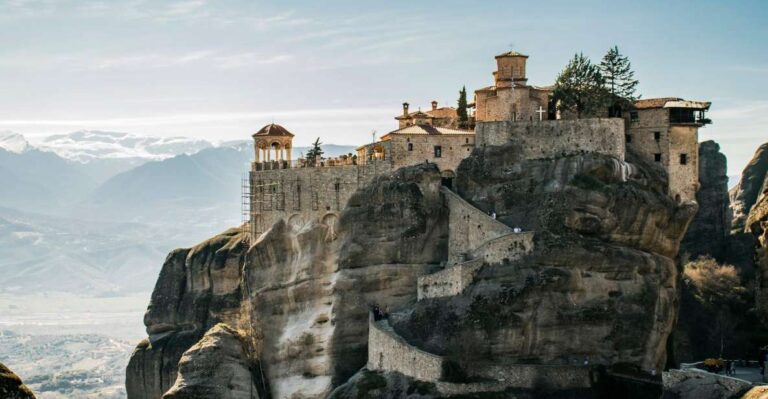 Meteora: Majestic Monasteries and Ancient Caves Private Tour