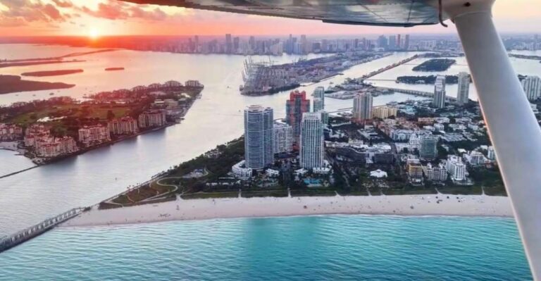 Miami: South Beach Private 45-Minute Private Flight Tour