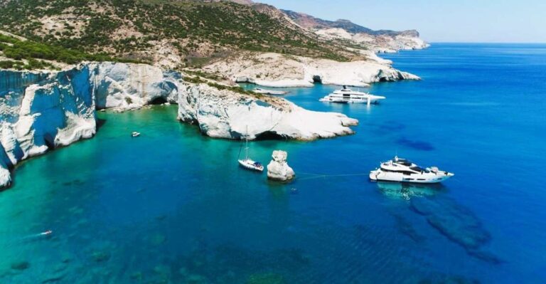Milos: South Coast Private RIB Cruise With Kleftiko Visit