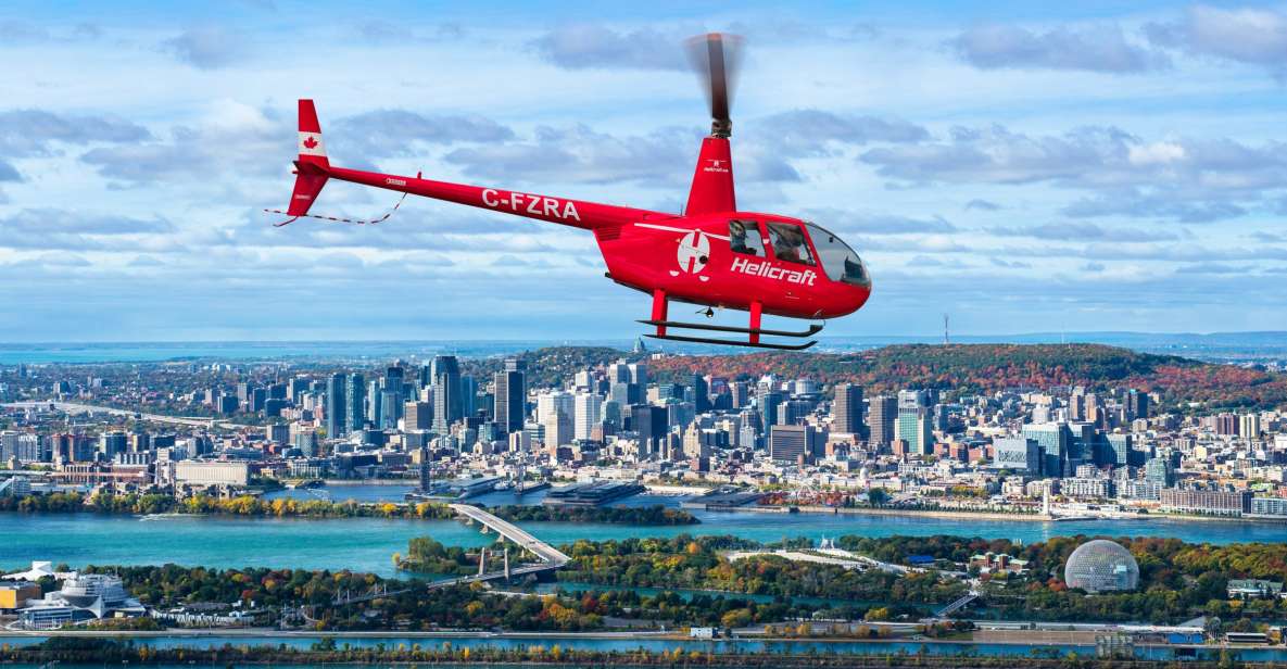 Montreal: Guided Helicopter Tour - Tour Details