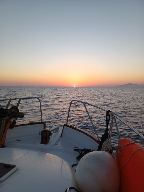 Naxos: Private Fishing Boat Trip With Fresh Onboard Meal