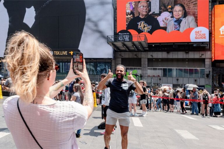 NYC: See Yourself on a Times Square Billboard for 15 Hours
