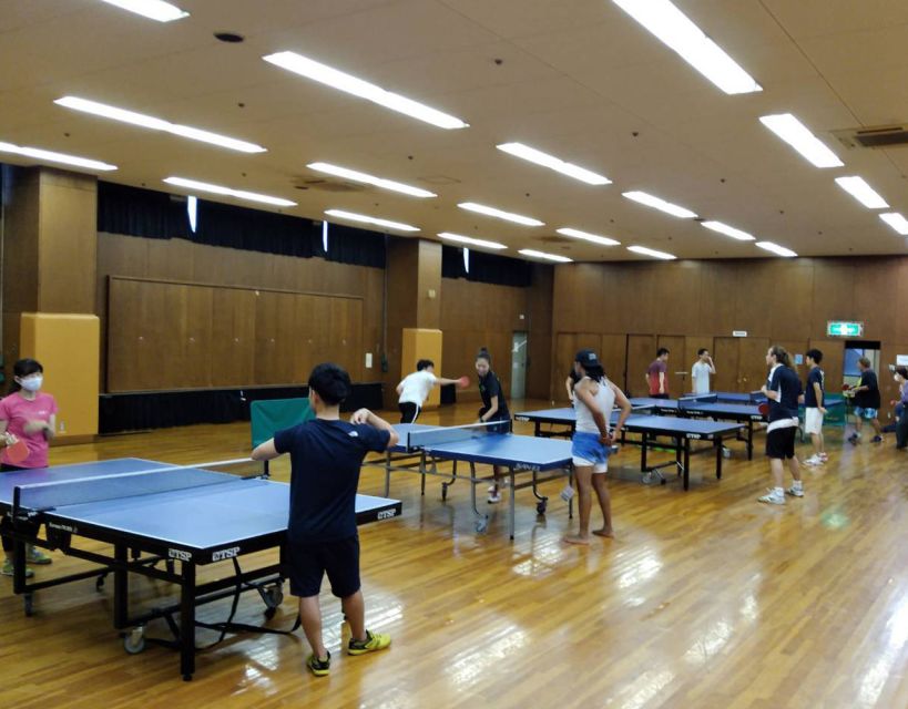 Osaka: Table Tennis Experience With Local Players - Experience Highlights