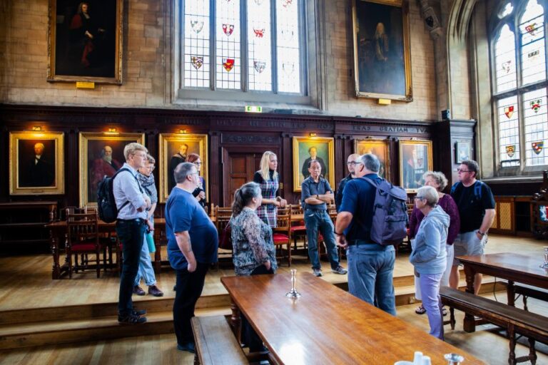 Oxford: University Walking Tour With Christ Church Visit