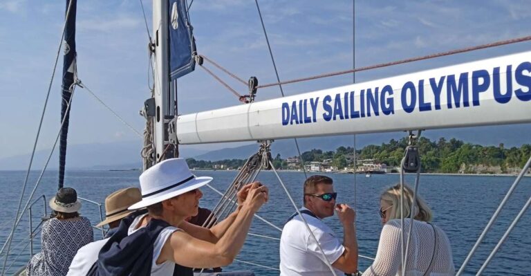 Paralia :Daily Sailing Cruise Olympus Riviera Highlights