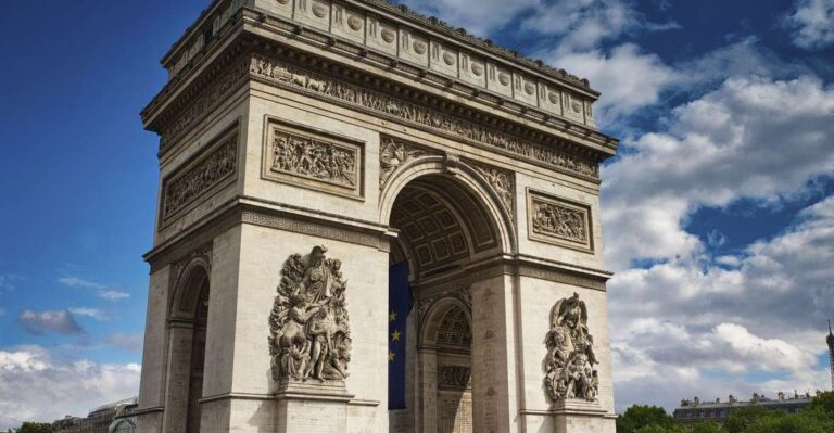 Paris: Arc De Triomphe Entry and Walking Tour