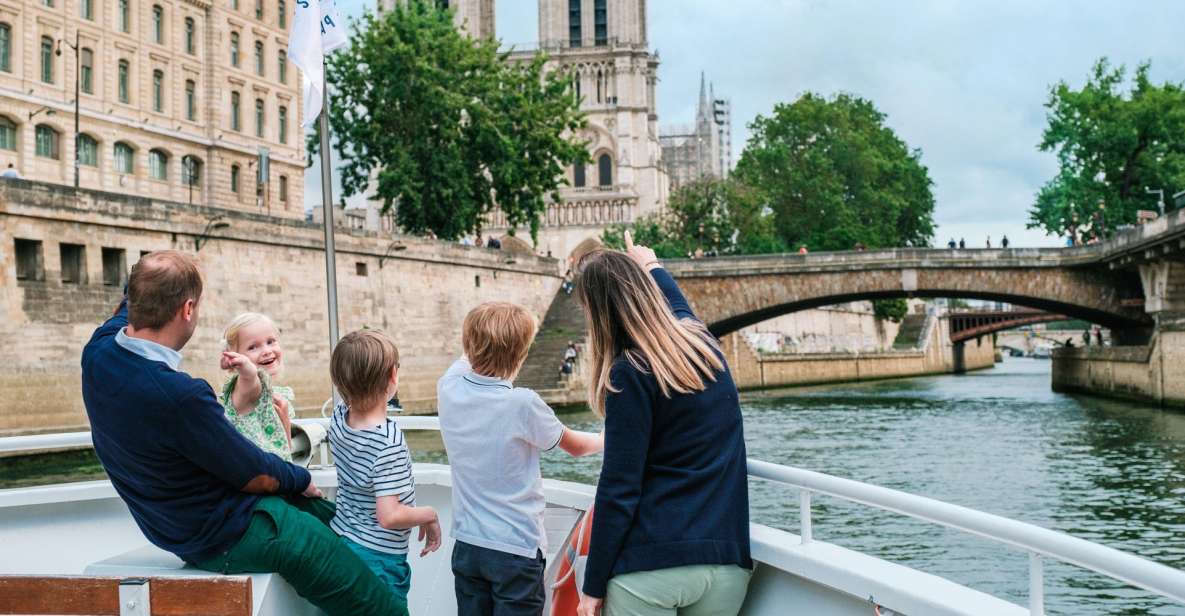 Paris: Family-Friendly River Seine Guided Cruise - What to Expect Onboard