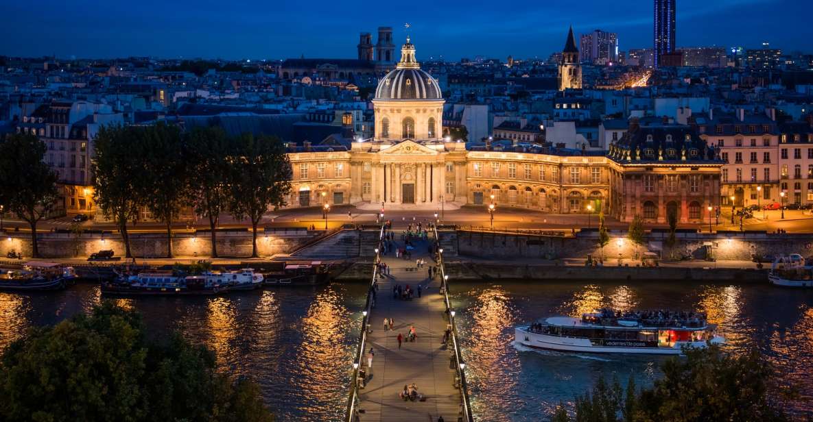 Paris: Romantic Evening Cruise & Montmartre Self-Guided Tour - Romantic Seine River Cruise