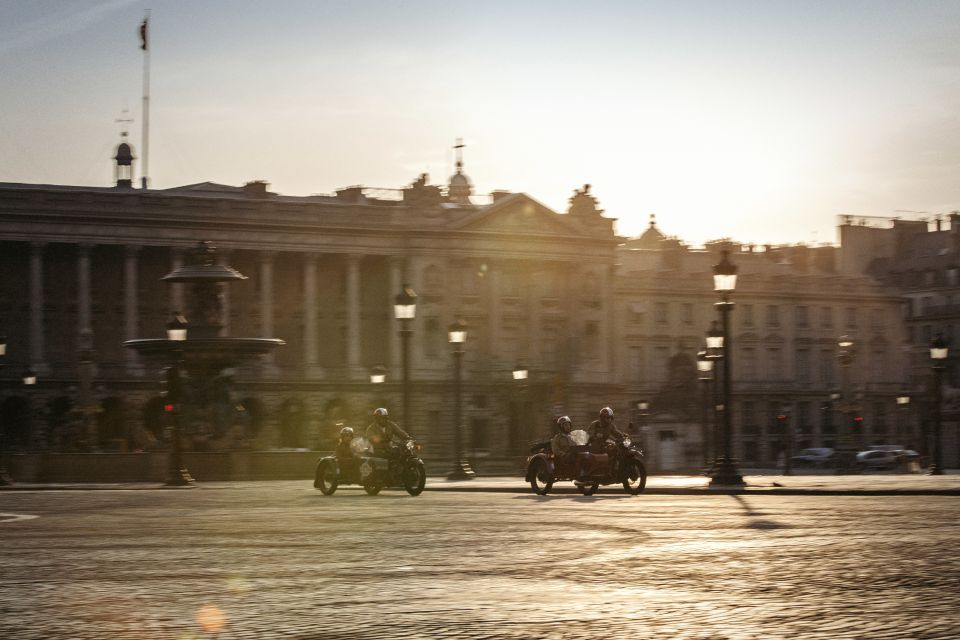 Paris: Romantic Sidecar Tour by Night With Champagne - Booking Details