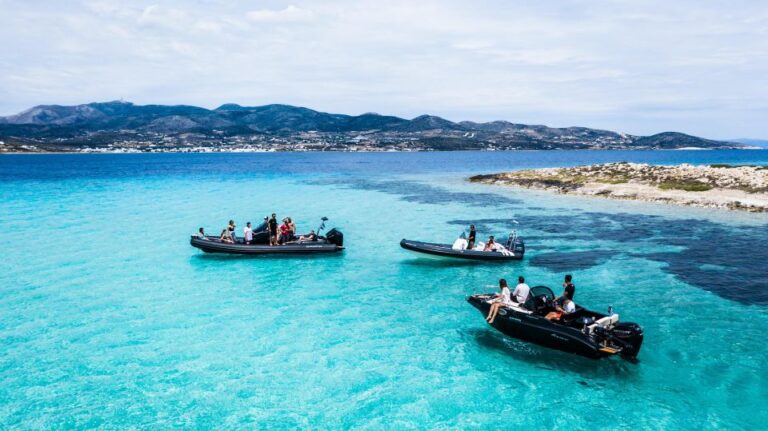 Paros: Premium Boat Private Rental Service