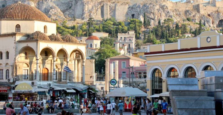 Piraeus Port: Private One-Way Transfer to Athens City Center