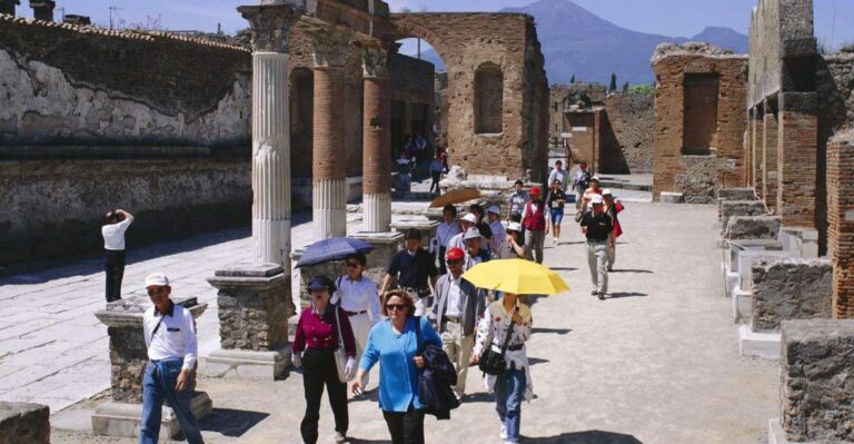 Pompeii and Herculaneum: Private Tour With Transportation