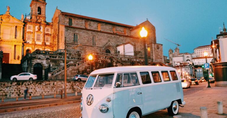 Porto: Guided Tour-Full City & Surroundings-in a 60´s Vw Van