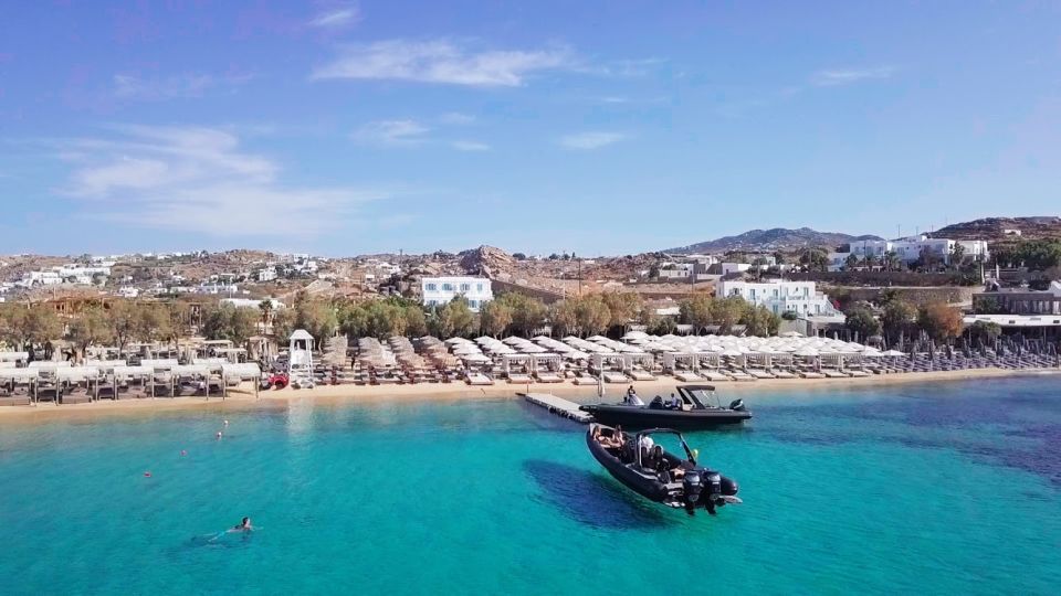 Private Boat Cruise to the South Coast of Mykonos - Activity Details