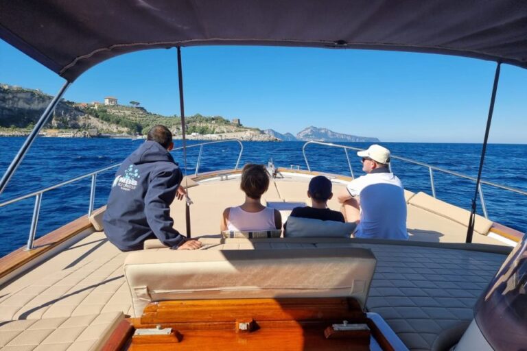 Private Capri Boat Tour From Sorrento