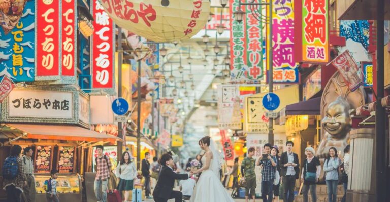 Private Couples’ Photoshoot in Osaka W/ Professional Artists