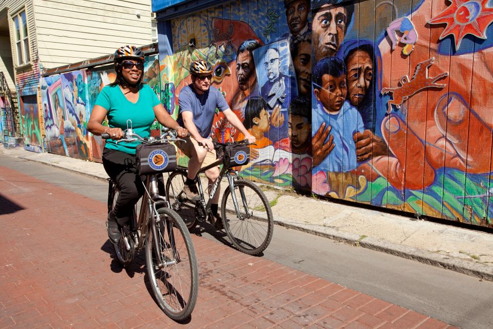Private Guided Streets of San Francisco Bike Tour - Inclusions