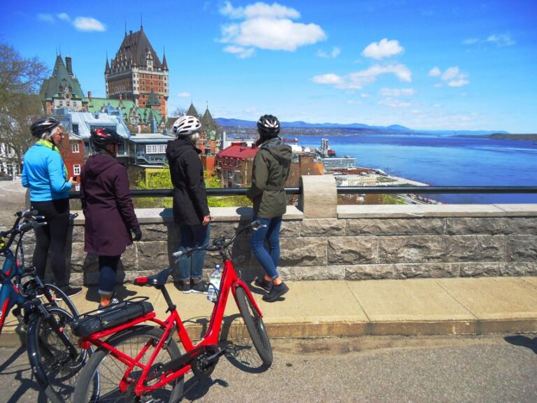Québec: Electric Bike Tour of the City