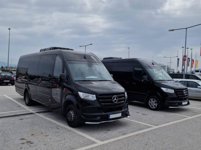 Rafina Port to Athens City Easy Transfer Van and Minibus