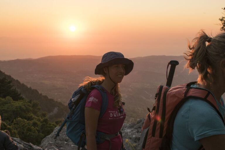 Rhodes: Profitis Ilias Guided Sunset Hike