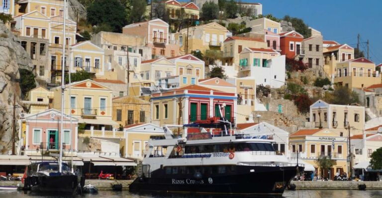 Rhodes Town: Boat Trip to Symi Island and St Marina Bay