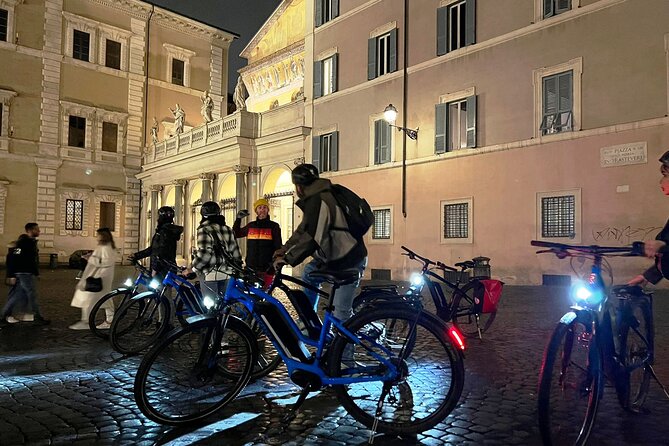 Rome Food Night E-Bike Tour of Main Sites Plus Hilltops! - Tour Duration and Highlights