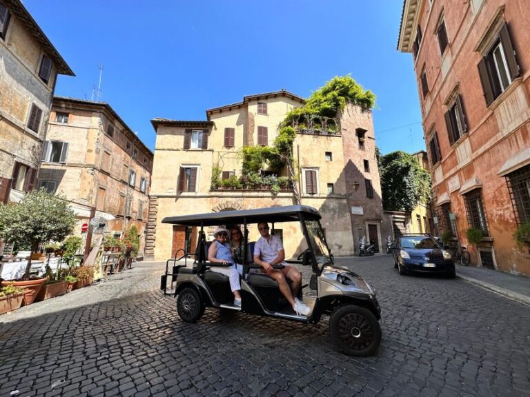 Rome in Golf Cart 6 Hours the Really Top!