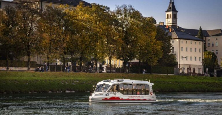 Salzburg: Amphibious Audio Guided Tour on Land and Water