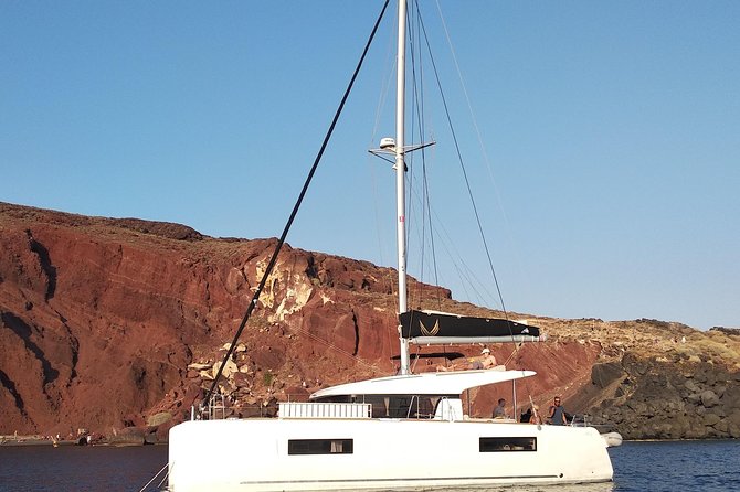Santorini All-inclusive Private Catamaran Cruise
