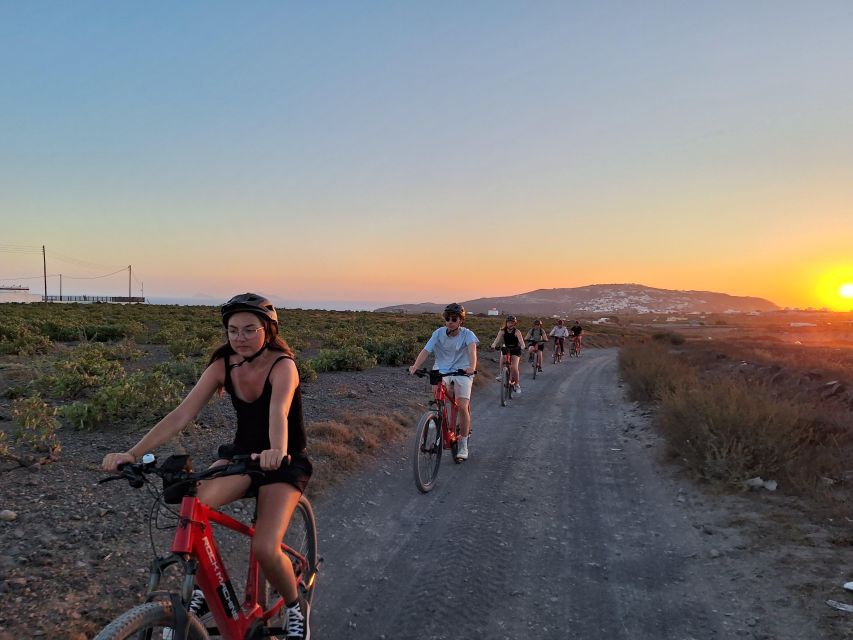 Santorini: E-Bike Sunset Tour Experience - Tour Overview
