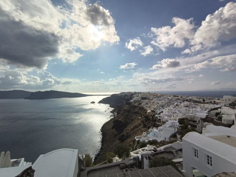 Santorini: Full-Day Car Hire With Private Driver
