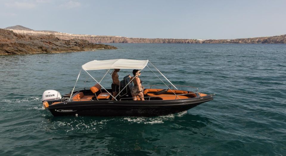 Santorini: License Free Luxury Boat - Activity Details