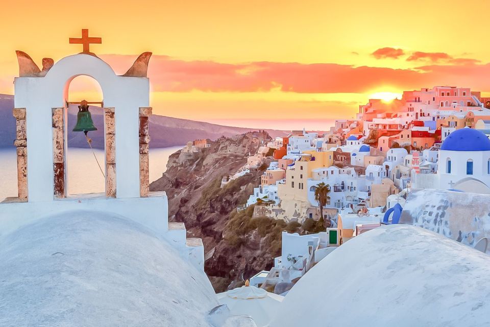 Santorini: Traditional Sightseeing Bus Tour With Oia Sunset - Tour Pricing and Duration