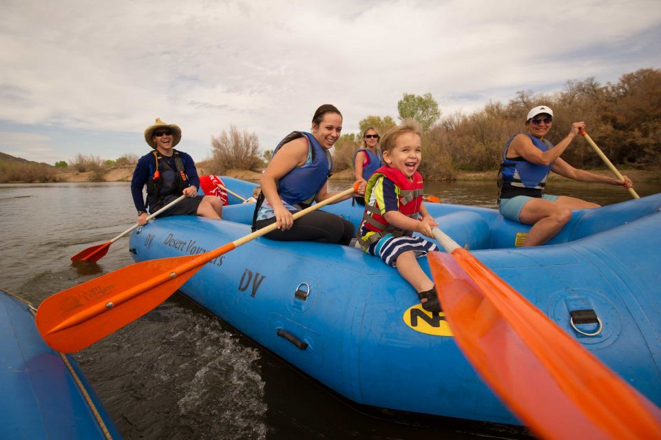Scottsdale: Half-Day Lower Salt River Rafting Tour - Activity Details