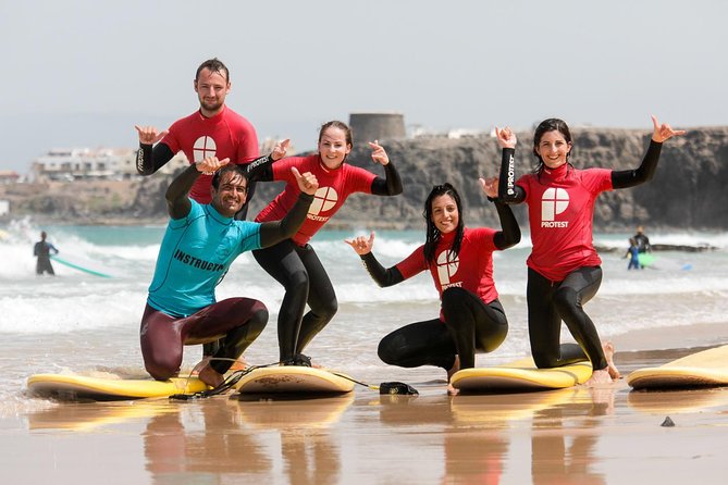 Surf Class at Corralejo - Location and Overview