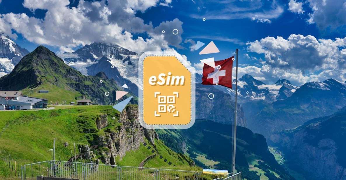 Switzerland/Europe: 5G Esim Mobile Data Plan - Data Packages and Options