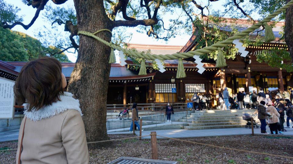 Tokyo From Meiji Shrine to Shibuya Crossing & Lunch,Dessert - Discovering Meiji Jingu Shrine