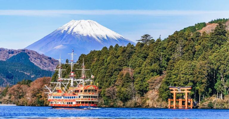 Tokyo: Mt. Fuji, Hakone, Lake Ashi Cruise and Bullet Train