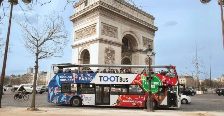 Tootbus Paris: Summer Edition Hop-On Hop-Off Bus Tour