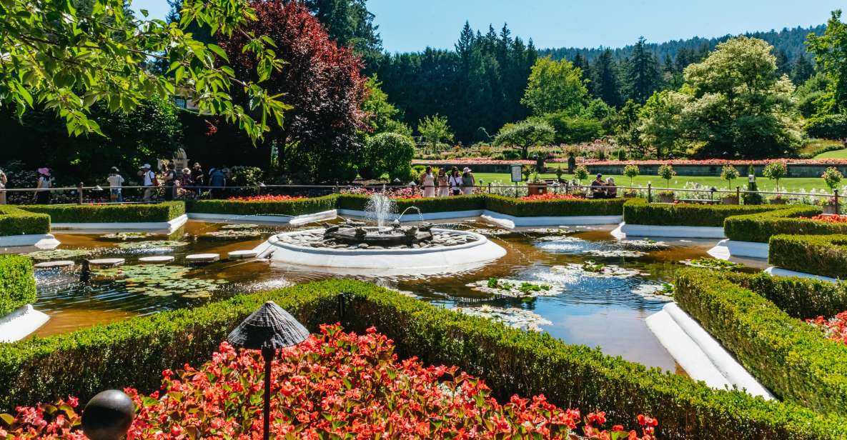 Vancouver to Victoria and Butchart Gardens - Tour Details